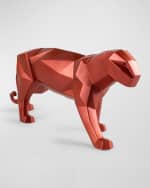 Image 1 of 4: Lladro Panther Decorative Accent