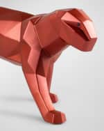 Image 4 of 4: Lladro Panther Decorative Accent