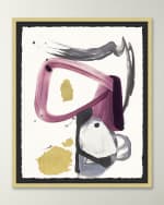Image 3 of 3: Wendover Art Group 'Plum Lines 2' Wall Art