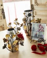 Image 2 of 3: Michael Aram Vintage Bloom 12" Candleholders, Set of 2