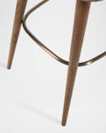 Image 5 of 6: Interlude Home Harper Swivel Counter Stool, 26"