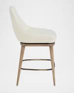 Image 3 of 3: Interlude Home Harper Swivel Counter Stool, 26"