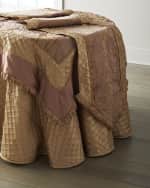 Image 2 of 2: Austin Horn Collection Liselle 54" Square Tablecloth