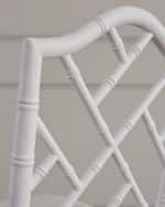 Image 4 of 4: Worlds Away Starlette Counter Stool, 28"
