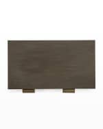 Image 3 of 3: Worlds Away Alyiah Tripod Base Dining Table, 86"