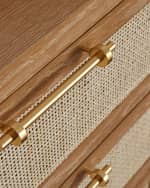 Image 3 of 4: Worlds Away Orla Cane Chest