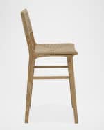 Image 3 of 4: Worlds Away Viviaan Bar Stool, 31.25"