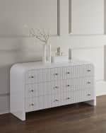 Image 1 of 3: Worlds Away Delaney 6-Drawer Chest