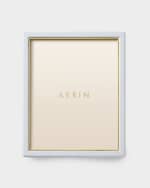 Image 2 of 5: AERIN Piero Leather Photo Frame, 8" x 10"