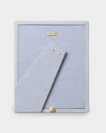 Image 3 of 5: AERIN Piero Leather Photo Frame, 8" x 10"