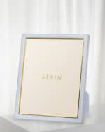 Image 1 of 5: AERIN Piero Leather Photo Frame, 8" x 10"