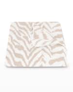 Image 1 of 4: Matouk Schumacher Quincy Duvet, FULL-QUEEN