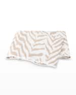 Image 1 of 2: Matouk Schumacher Quincy Flat Sheet, FULL-QUEEN