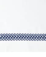 Image 3 of 4: Matouk Schumacher Astor Braid Duvet Cover, King
