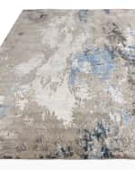 Image 5 of 5: Exquisite Rugs Oysterville Hand-Knotted Rug, 8' x 10'
