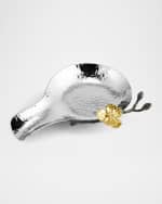 Image 1 of 5: Michael Aram Gold Orchid Spoon Rest