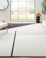 Image 1 of 6: Safavieh Lineal Hand-Tufted Rug, 10' x 14'