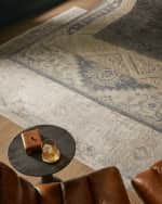 Image 2 of 7: Lauren Ralph Lauren Percy Blue Hand-Woven Rug, 6' x 9'