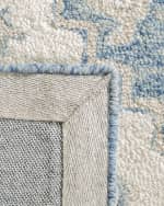 Image 3 of 7: Lauren Ralph Lauren Percy Blue Hand-Woven Rug, 6' x 9'