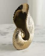 Image 1 of 3: John-Richard Collection Nautilus Seashell Sculpture