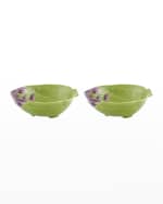 Image 1 of 2: Bordallo Pinheiro Artichoke Pasta Plate, Set of 2