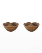 Image 1 of 2: Bordallo Pinheiro 9" Bananas From Madeira Salad Bowl, Set of 2