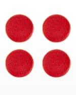 Image 1 of 2: Bordallo Pinheiro Watermelon Dinner Plate, Set of 4