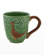 Image 1 of 4: Bordallo Pinheiro Assorted Woods Mugs, Set of 4
