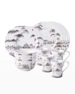 Image 1 of 2: Juliska Country Estate 16pc Place Setting - Flint Grey