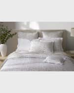 Image 2 of 4: Matouk Schumacher Quincy Duvet, FULL-QUEEN