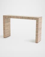 Image 2 of 3: Global Views Sienna Console Table