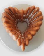 Image 2 of 2: PM Delights Strawberry Champagne Heart-Shaped Cake