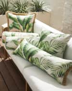 Image 2 of 2: Eastern Accents Abaca Banana Leaf Bolster Pillow