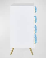 Image 3 of 4: Jonathan Adler Globo 4-Drawer Console