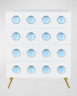 Image 1 of 4: Jonathan Adler Globo 4-Drawer Console
