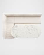 Image 2 of 4: Four Hands Augustine L-Shaped Dining Banquette, 100"