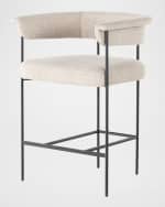 Image 1 of 5: Four Hands Carrie Counter Stool, 26.5"