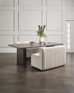 Image 4 of 6: Four Hands Cross Dining Table