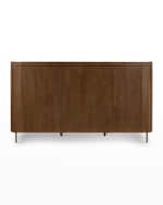 Image 4 of 5: Four Hands Fletcher Queen Bed