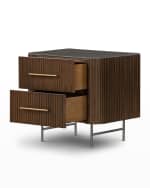 Image 3 of 8: Four Hands Fletcher Nightstand