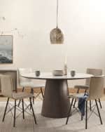 Image 2 of 3: Four Hands Skye Round Dining Table