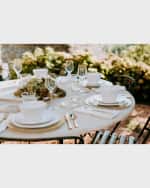 Image 2 of 3: Vietri Lastra White 16-Piece Place Setting Set