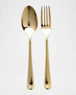 Image 1 of 2: Vietri Settimocielo Oro Serving Set