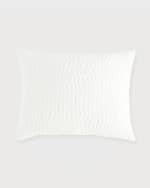 Image 1 of 2: Callisto Home Pickstitch Velvet Standard Sham