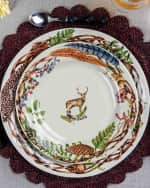 Image 4 of 9: Juliska Forest Walk Cafe Au Lait Dessert/Salad Plates, Set of 4