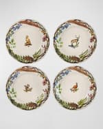 Image 1 of 9: Juliska Forest Walk Cafe Au Lait Dessert/Salad Plates, Set of 4