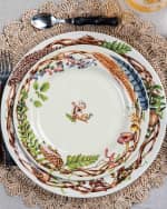 Image 5 of 9: Juliska Forest Walk Cafe Au Lait Dessert/Salad Plates, Set of 4