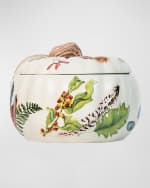 Image 3 of 6: Juliska Forest Walk 9" Pumpkin with Lid