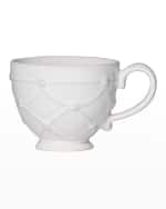 Image 1 of 3: Juliska Jardins du Monde Breakfast Cup - Whitewash