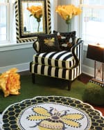 Image 6 of 6: MacKenzie-Childs Queen Bee Rug , 2' x 3'